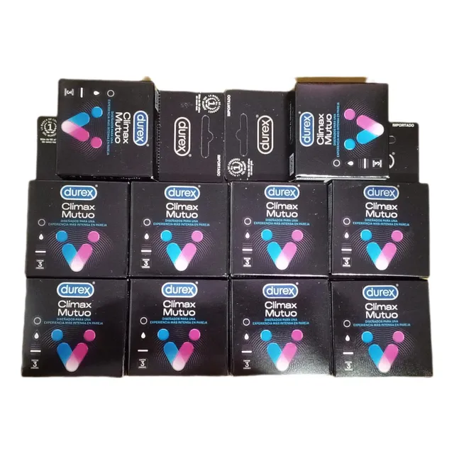 30 Condones Durex Clímax Mutuo - Unidad a $2500