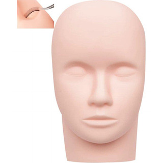 Maniquí Cabeza Práctica Pestañas Microblading Maquillaje Maniquí Cabeza Práctica Pestañas Microblading Maquillaje