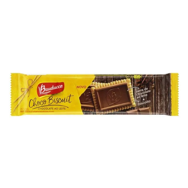 Biscoito Bauducco Choco Biscuit Leite 80g