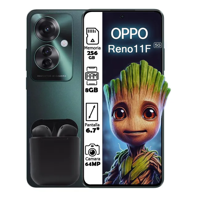 Celular Oppo Reno 11 F 5g Dual Sim 256gb 8gb Ram + Kit