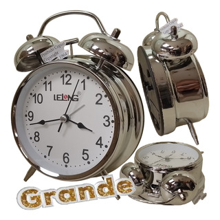 Relógio Alto Barulhento Retrô Despertador Mesa Quarto Rl13 Relógio Alto Barulhento Retrô Despertador Mesa Quarto Rl13