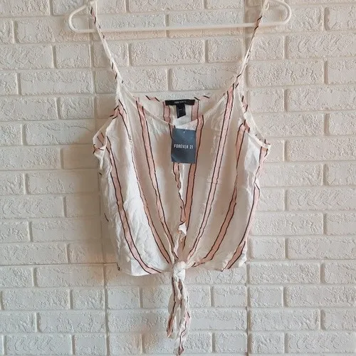 Blusa Fresca Para Dama, Forever 21, Talla L, Nueva