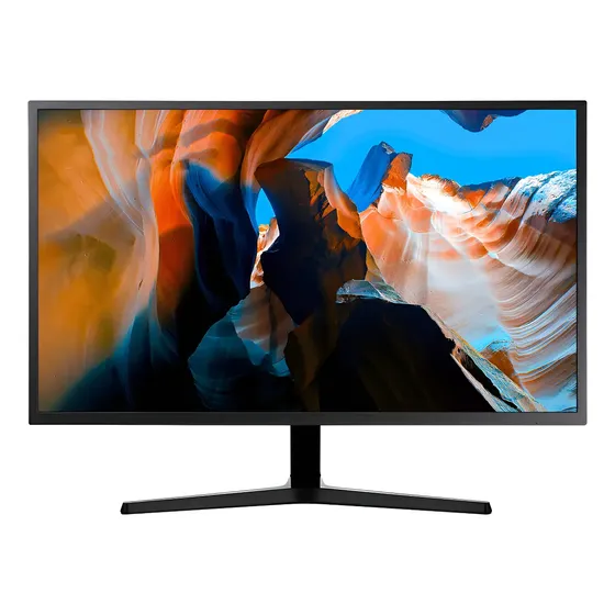 Monitor Profissional Samsung 32' Uj59 Led 4k Uhd Va Freesync Cor Preto