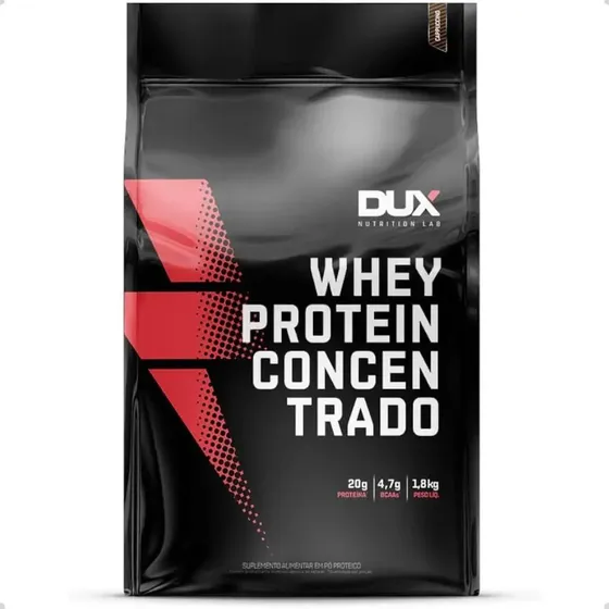 Whey Protein Concentrado Refil 1,8kg Dux Nutrition Sabor Butter Cookies