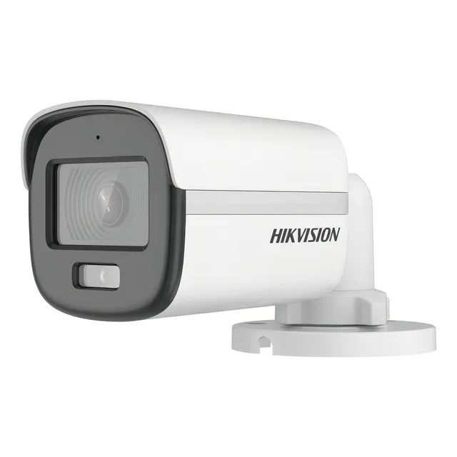 Cámara de seguridad Hikvision DS-2CE10KF0T-FS (3.6mm) con resolución 5MP visión nocturna incluida color blanco