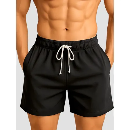 Short Masculino Bermuda Praia Mauricinho Tactel Com Elastano