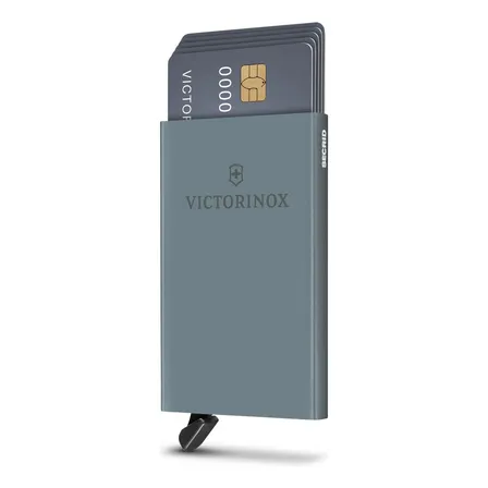 Tarjetero Altius Bloqueo Rfid Card Wallet Victorinox Colores Color Titanio Diseño De La Tela Titanio