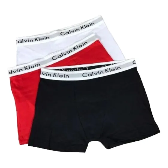 Calzoncillos Boxer Ck Pack X 3 Unidades Sin Caja