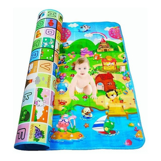 Tapete Didáctico Infantil 1.2x1.8mts Plastificado Con Bolsa Tapete Didáctico Infantil 1.2x1.8mts Plastificado Con Bolsa