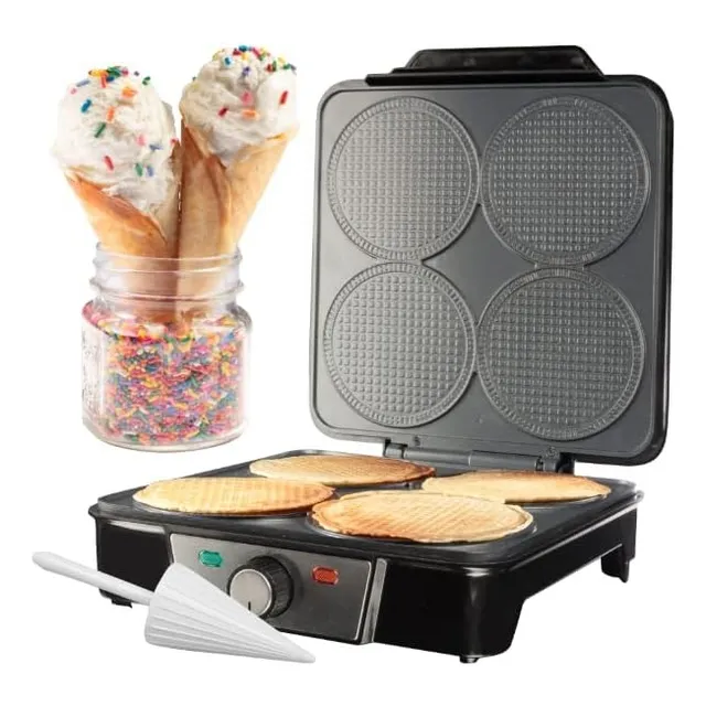 Waflera De Mini Conos Helados Barquillas