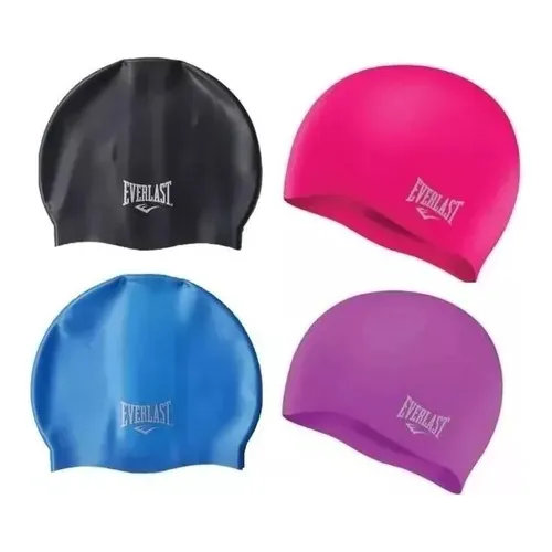 Gorro De Natacion Everlast De Silicon Junior