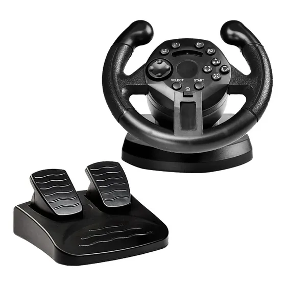 Volante Con Pedales For Ps3/, Accesorio For Controlador De