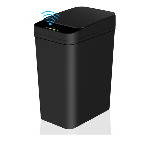 Tacho De Basura Con Sensor  De 7.57 Litros Black