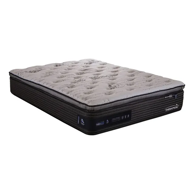 Colchón King Size De Resortes Therapedic Romance 31cm Medio