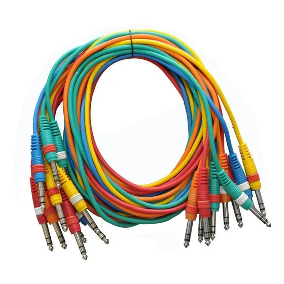 Sismica Audio Saspc5 10 Pack 5 'trs Jumper Cable Parche