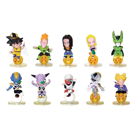 Muñequitos Dragon Ball Z - Set X 10 Muñecos 7 Cm -gashapones