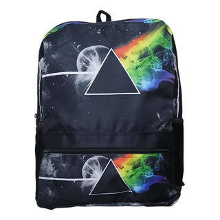 Mochila Pink Floyd Dark Side Of The Moon Bolsa Escolar B064 Mochila Pink Floyd Dark Side Of The Moon Bolsa Escolar B064