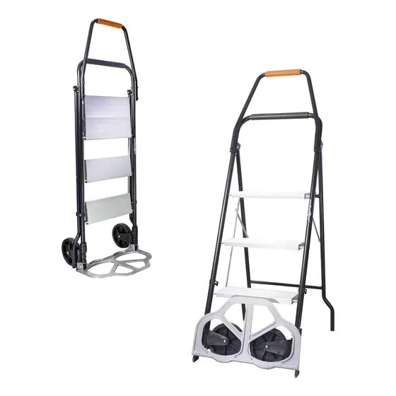 Schalter Diablito De Carga Y Escalera Plegable 2 En 1