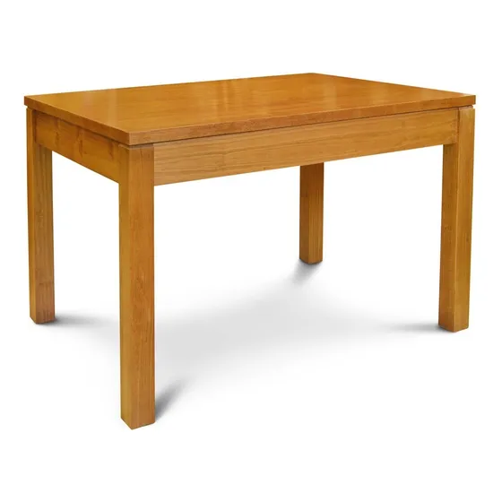 Mesa Comedor Madera 120x85 Tapa Marrón