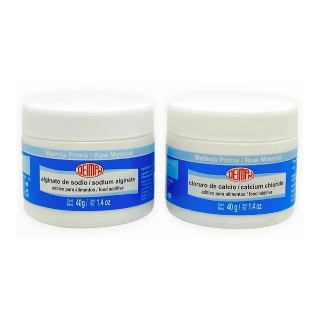 Alginato De Sodio + Cloruro De Calcio 40 Gr C/u Deiman