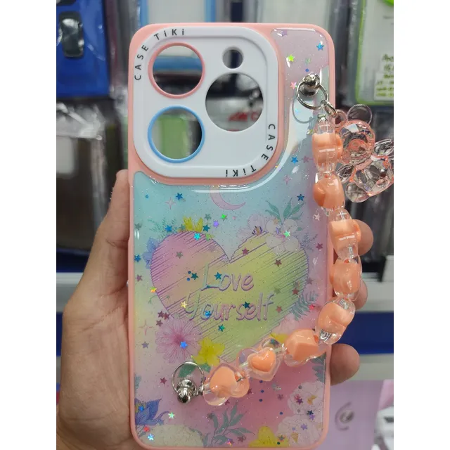 Forro Tecno Spark Go 2024 Con Cadena