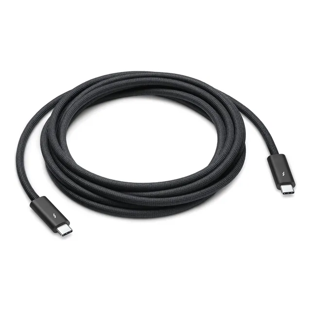 Cable Apple Thunderbolt 4 (usb-c) Pro De 3 M Negro Trenzado