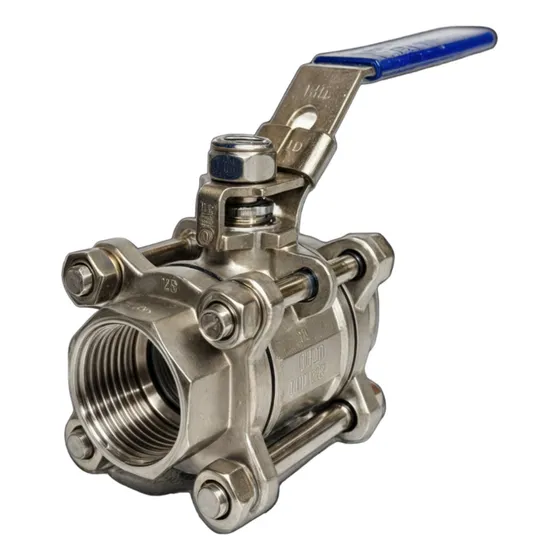 Válvula Esfera Tripartida Total Inox 304 P.p 2 Polegadas Bsp