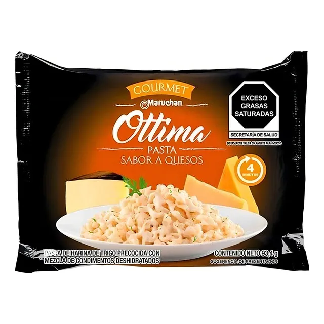 Maruchan Ottima Ramen Sopa Instantánea Sabor Queso 22 Piezas