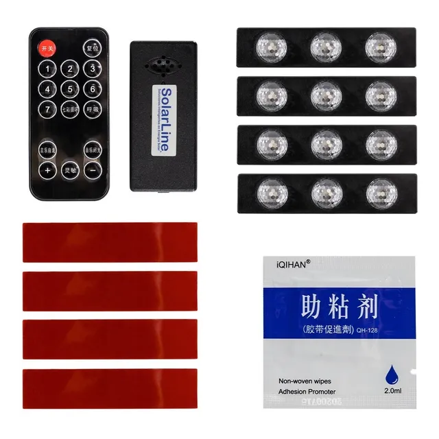 Luz Luces Led Rgb Audioritmica Para Tu Auto Camioneta Regalo