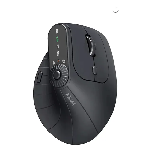 Mouse Ergonomico Vertical Bluetooth 2.4g/bt Recarga Oficina