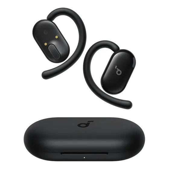 Audífonos Bluetooth Soundcore by Anker V20i on Ear Manos Libres, Resistente al Agua, Certificación Hi-Res LDAC, 36 Horas de Sonido sin Pérdidas con Cargador, Soporte de Carga Rápida, Bluetooth 5.4