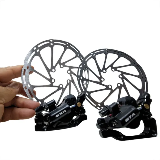 Par De Freio Semi-hidráulico Gravel Speed Com Discos