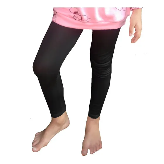 Leggins Lycra De Niña Unicolores T2-4-6-8-10