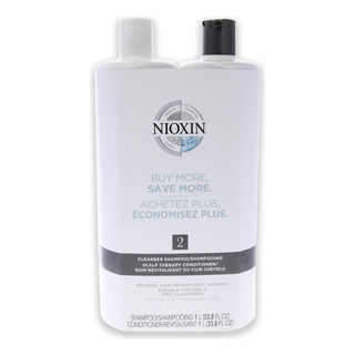 Champú Nioxin System 2 Duo 1l Para Unisex Champú Nioxin System 2 Duo 1l Para Unisex