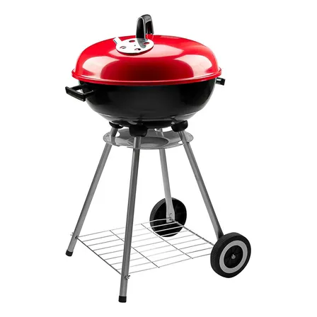 Parrilla Redonda 85cm Parrillas A Carbon Móvil Para Asados