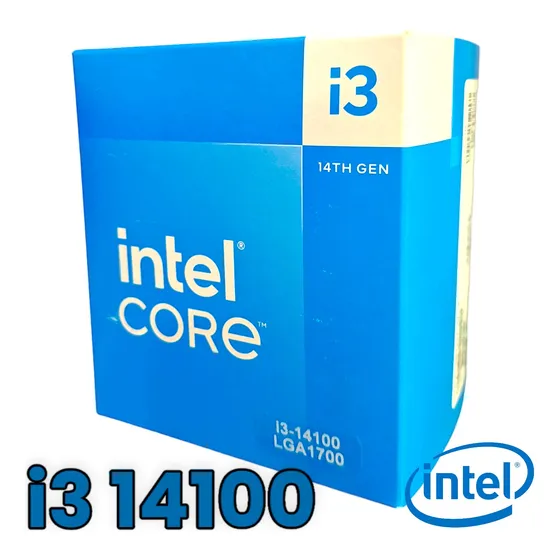 Procesador Intel Core I3 14100 14th 4.7ghz T Lga1700 12mb 
