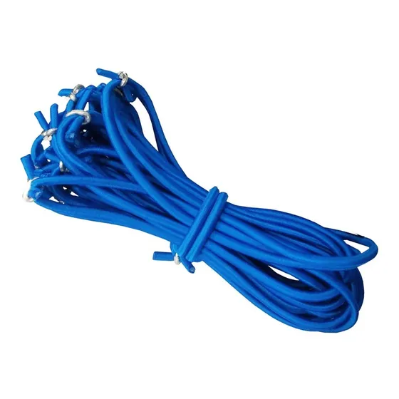 Extensor Fixador De Lona/capa Piscina Kit 50 Peças Azul
