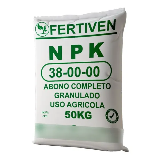 Npk 38-00-00 Abono Granulado 50kg Alto En Nitrogeno (urea)