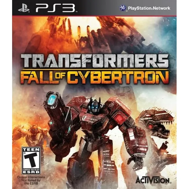 Transformers Fall Of Cybertron Ps3 Nuevo, Original Y Sellado