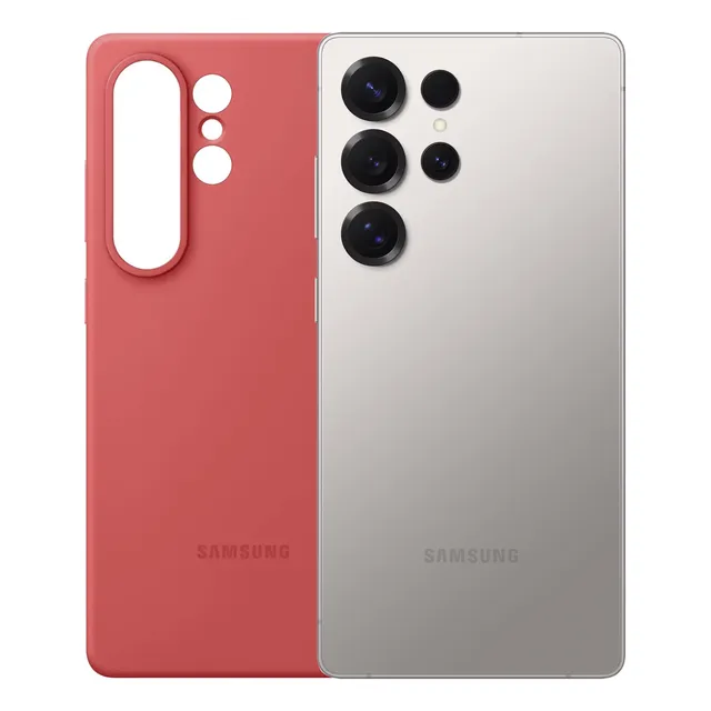 Samsung Galaxy S25 Ultra 12gb 512gb 5g Gris + Silicone Case Rojo