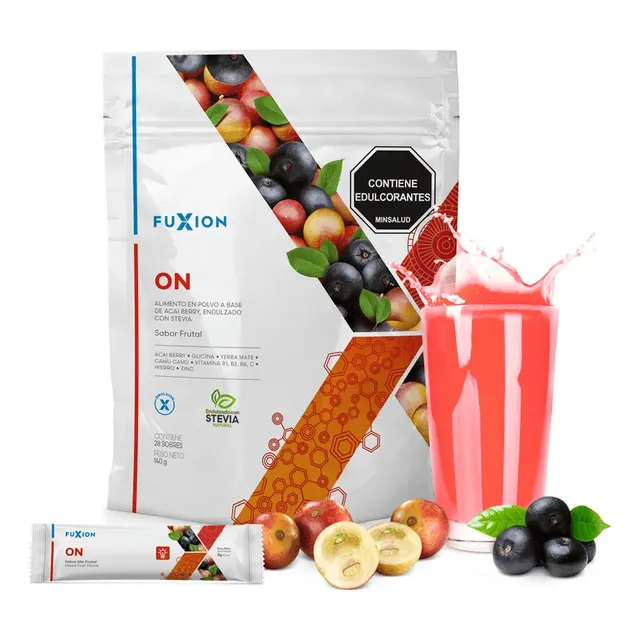 Fuxion On Mantèn Tu Mente Activa Y Alerta Pack X 28 Unid.
