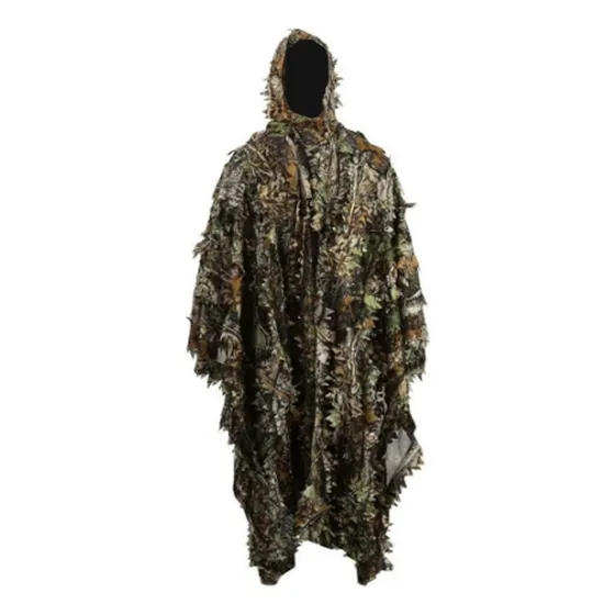 Poncho De Camuflaje 3d Para Francotiradores, Traje Ghillie