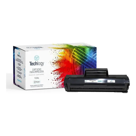 Toner Techhlogy 104s Mlt-d104s Ml-1660 1665 1667 1670 1860 Tinta Negro