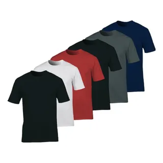Kit 6 Camisetas Masculinas Plus Size BĂĄsica Malha Fria Luxo Kit 6 Camisetas Masculinas Plus Size BĂĄsica Malha Fria Luxo