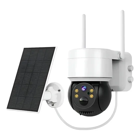 Cámara Domo Exterior Lylu 5g Solar Inalámbrica Full HD 1080p 360° Visión Nocturna