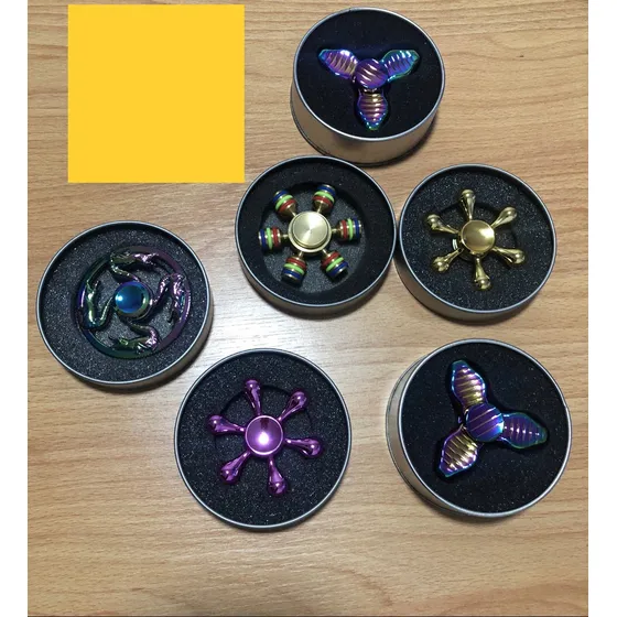 Spinner De Metal Multicolores