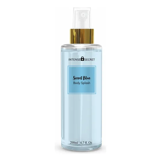 Body Splash Secret Blue 200ml Intense Secret