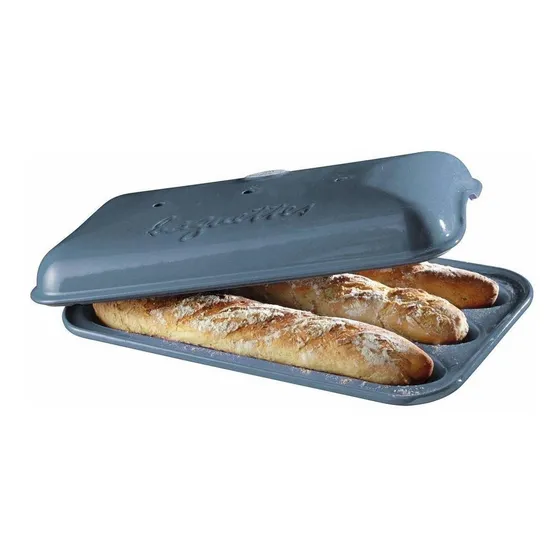 Emile Henry Baguette Baker Blue Lagoon