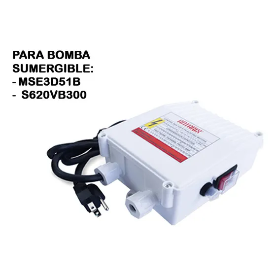 Caja De Control Para Bomba Sumergible Mse3d51b/s620vb300