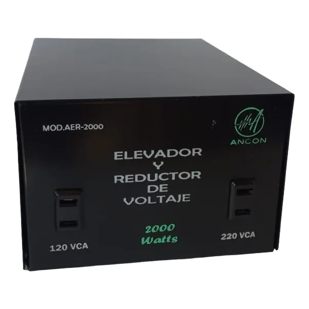 Elevador Y Reductor De Voltaje 2000 Watts 